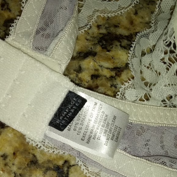 1210 Rampage Intimates Lace Mesh Bra - Picture 5 of 6